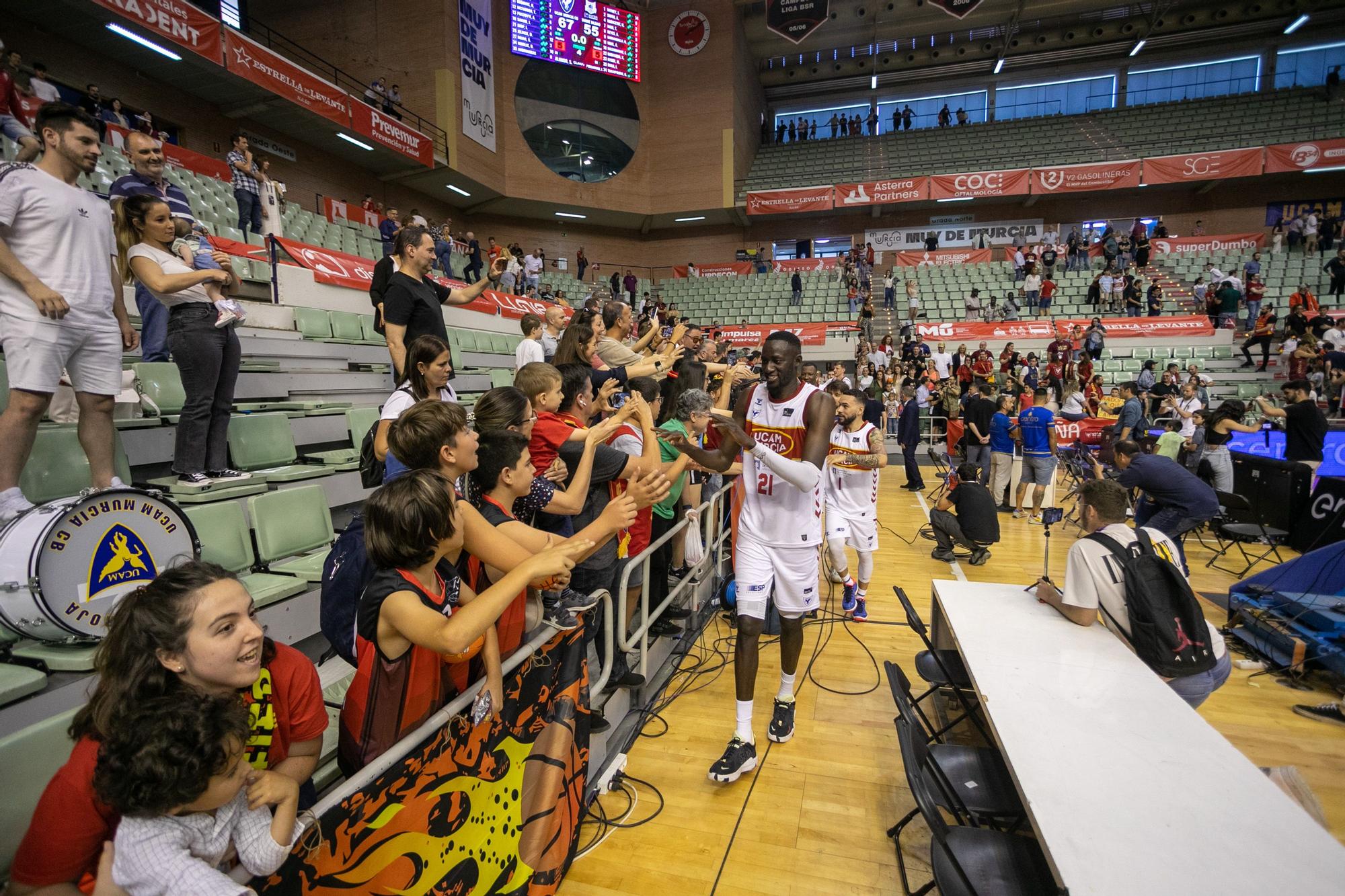 UCAM Murcia - Bilbao Basket en imágenes.