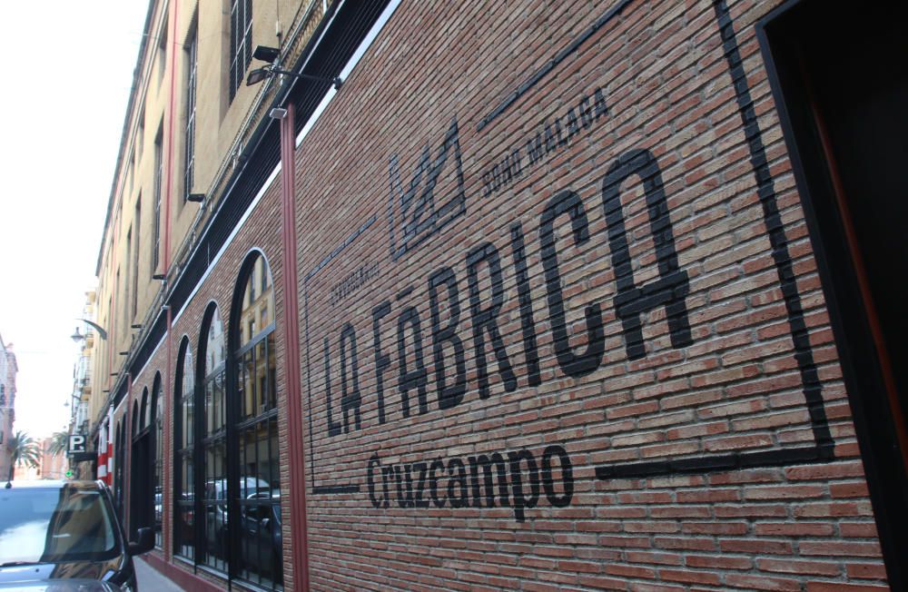 Así es La Fábrica de Cruzcampo en el Soho.