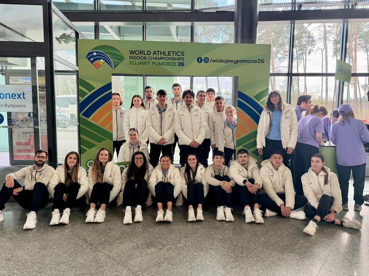 La selección de atletismo ya está lista para el Mundial