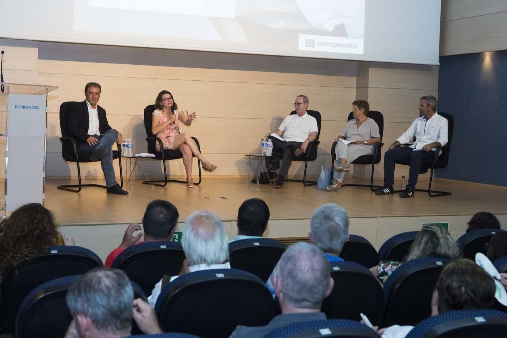 La vicepresidenta del Consell y líder de Compromís defiende su gestión en política social en el primer acto de partido para abrir el curso político en Alicante