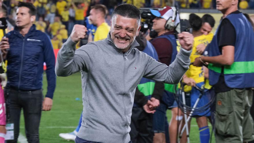 Ascenso de la UD Las Palmas, la celebración en el Estadio de Gran Canaria