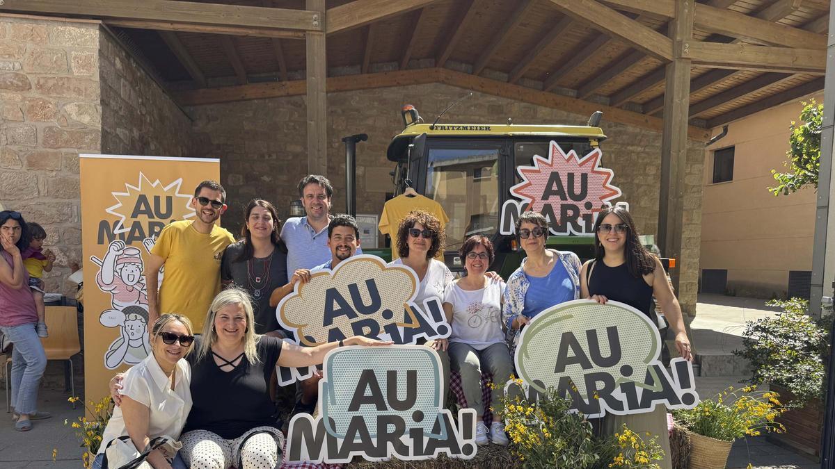 Acte de presentació de la línia de marxandatge de Fonollosa