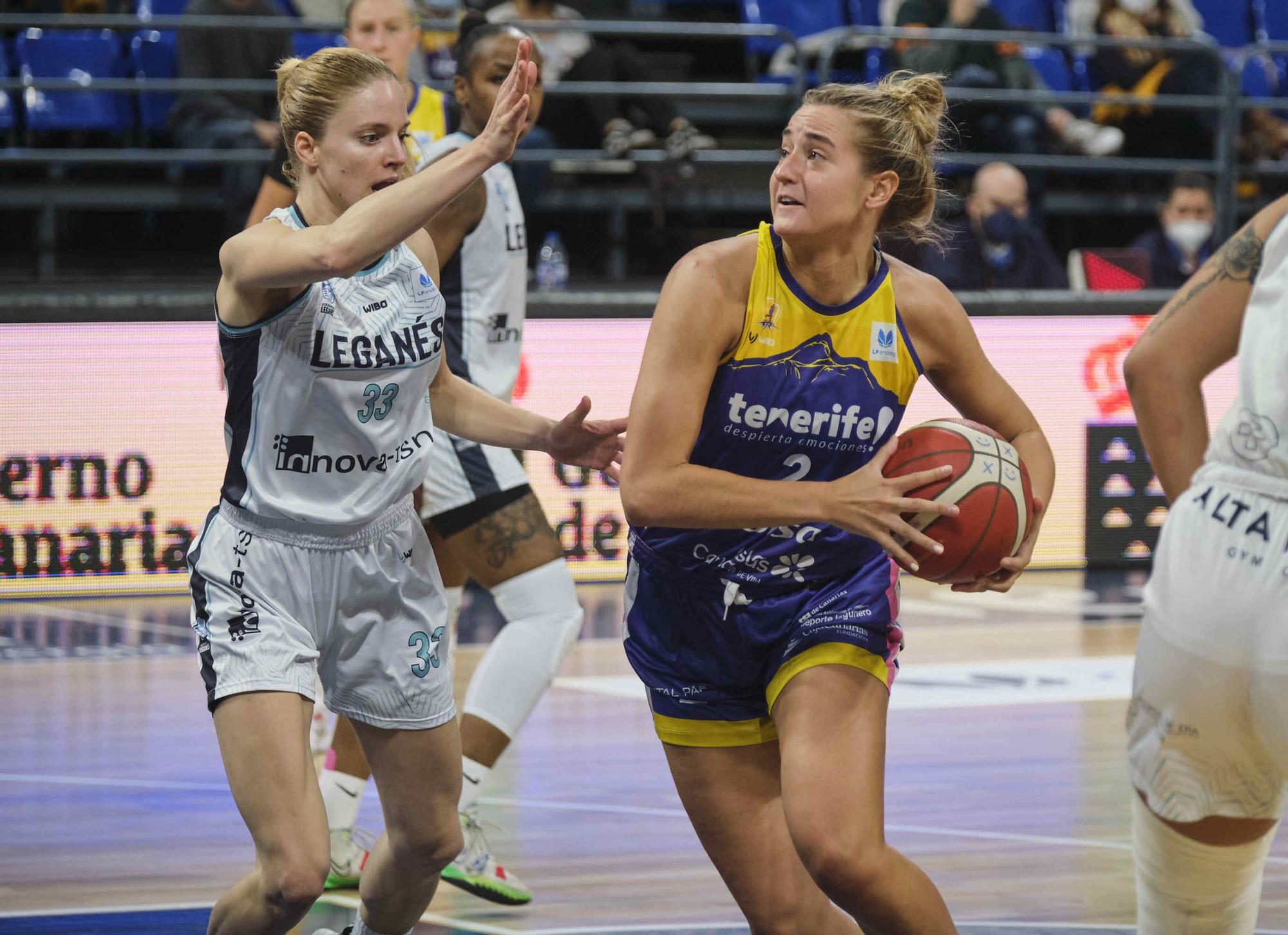 Partido Clarinos Tenerife - Innova Leganés de la Liga Femenina Endesa