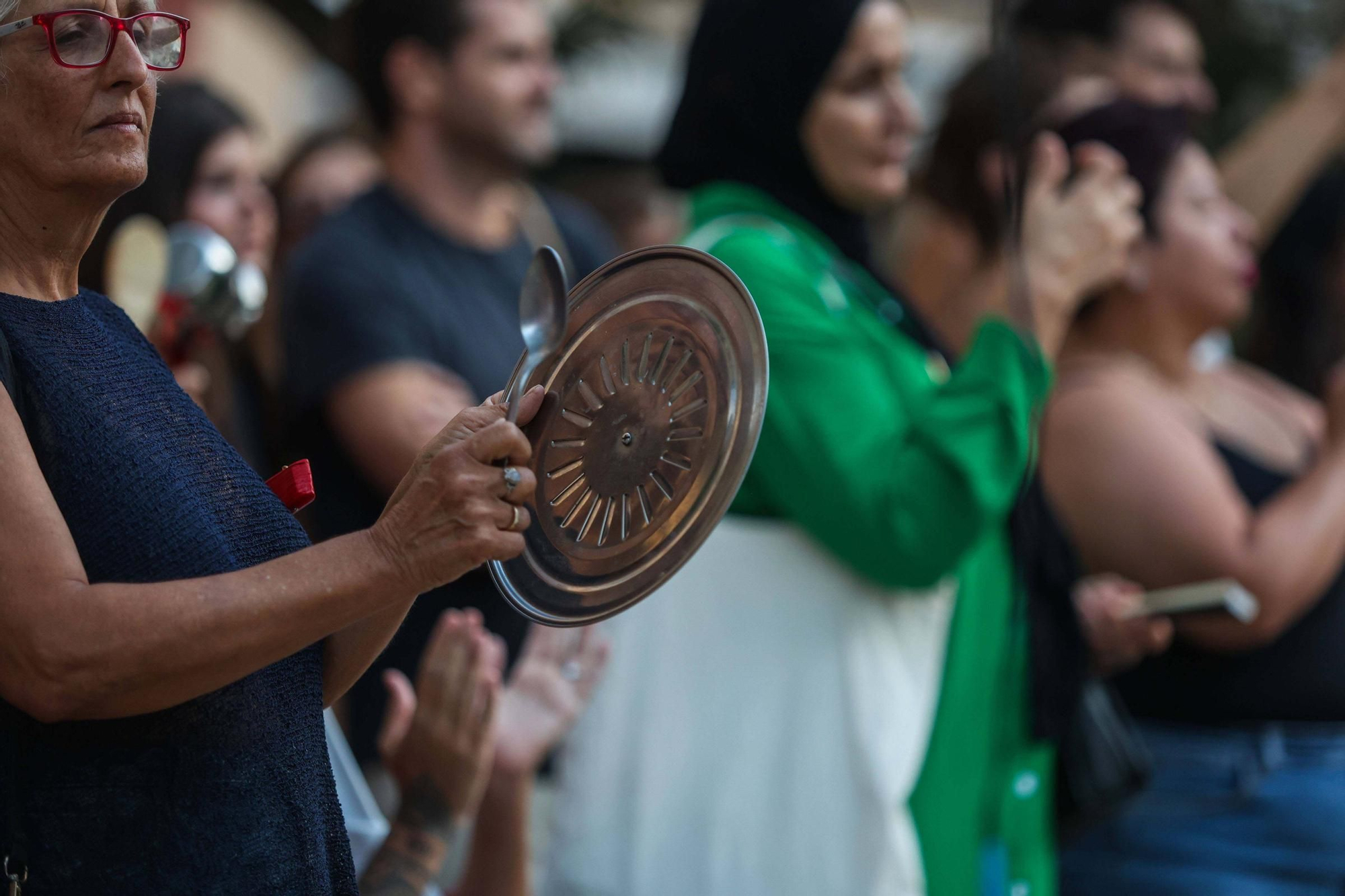 Galería: 250 personas claman en Ibiza contra el genocidio en Gaza