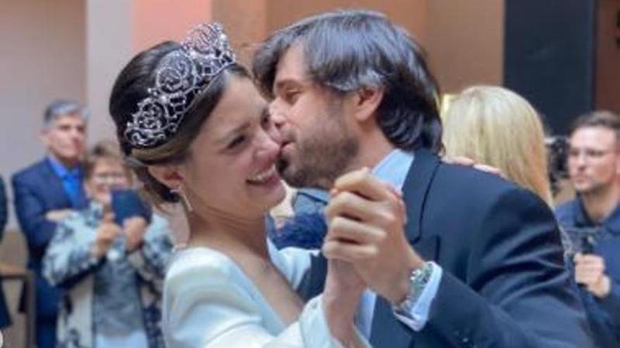 Isabelle Junot revive su gran día en Plasencia: el recuerdo de su boda con Álvaro Falcó en el palacio de Mirabel