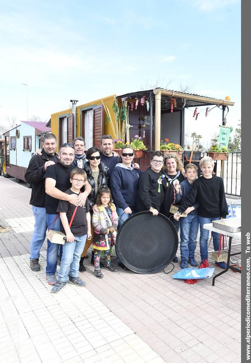 Muestra gastronómica de carros engalanados