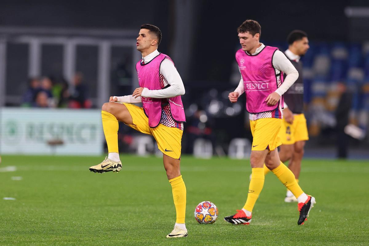 Joao Cancelo y Andreas Christensen