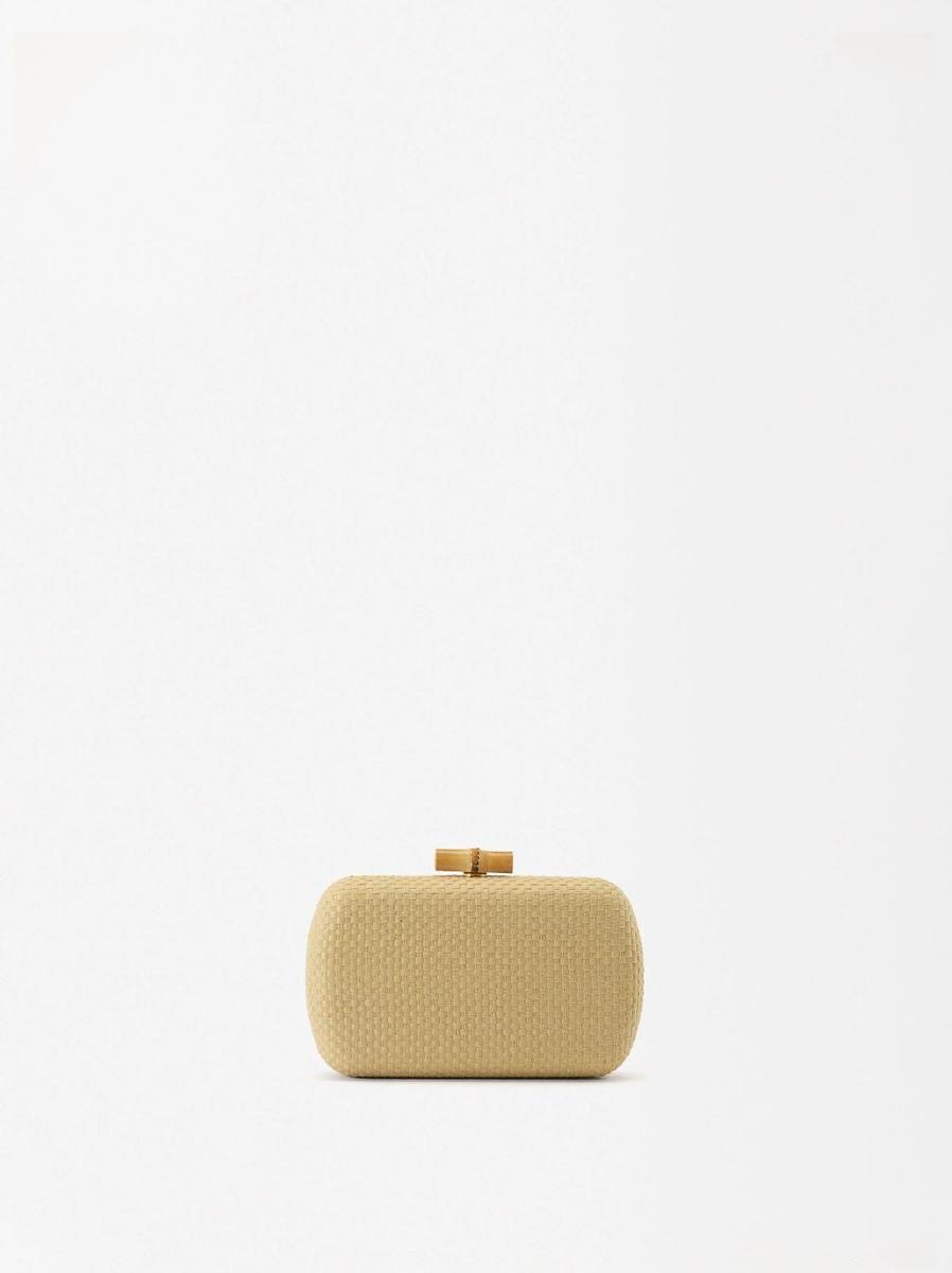 Clutch efecto rafia de Parfois