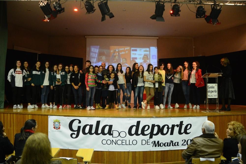 Moaña homenajea a sus mejores deportistas