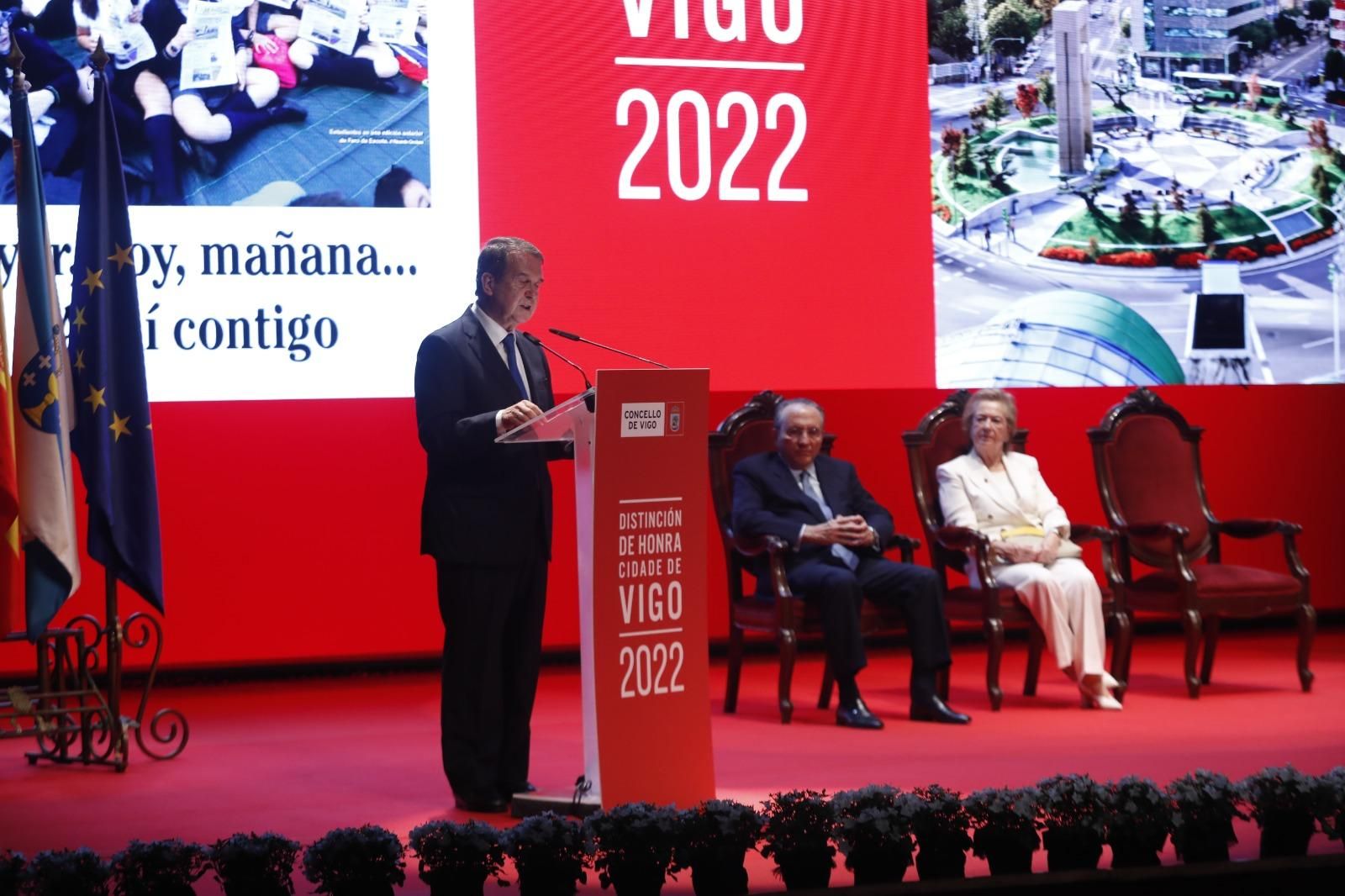 FARO DE VIGO  recoge la distinción Ciudad de Vigo 2022