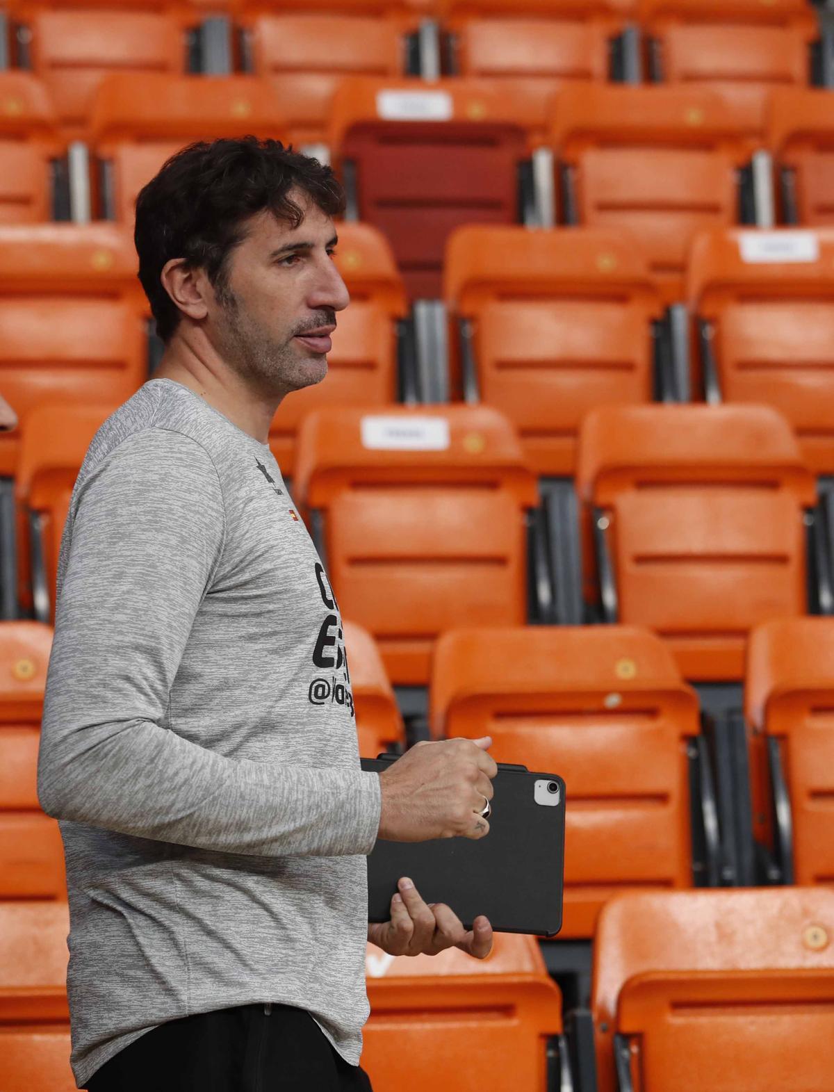 Así fue la sesión de entrenamiento para Valencia Basket