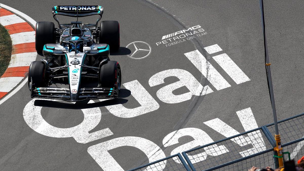 George Russell, pole en Canadá