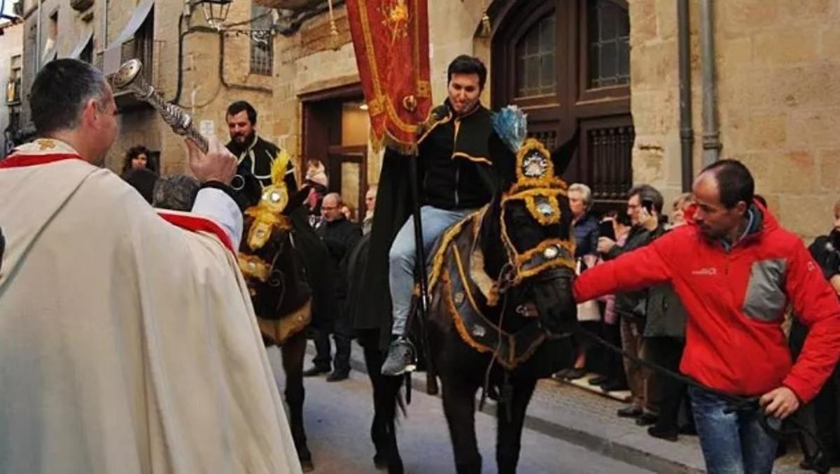 La desfilada i benedicció d'animals a Solsona