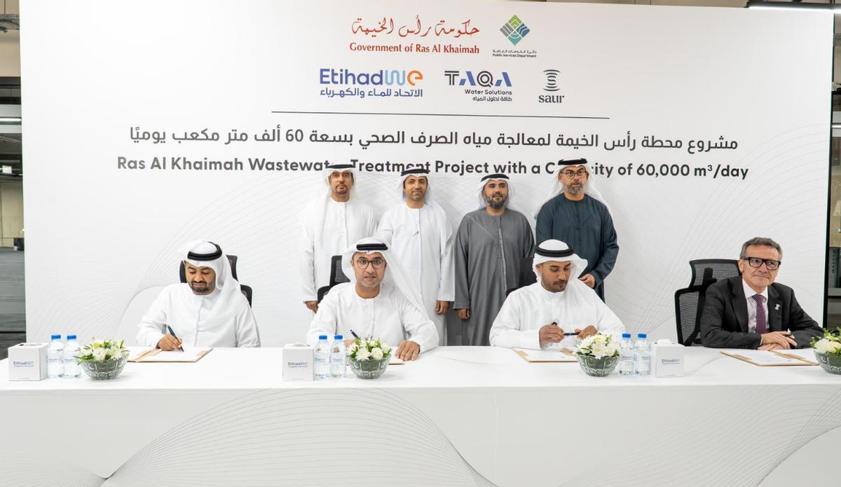Saur se adjudica un nuevo contrato en Oriente Medio para el primer proyecto de colaboración público-privada a gran escala de tratamiento de aguas residuales de Ras Al Khaimah (EAU)