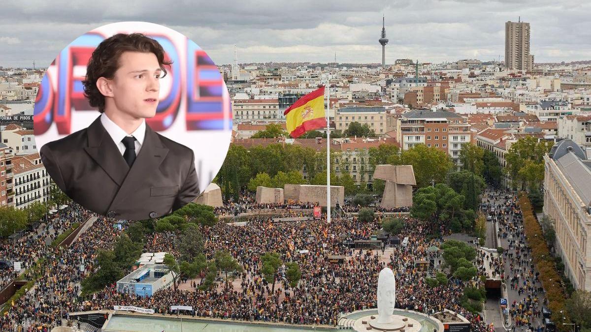 Se rumorea que el actor podría estar acompañado de su actual pareja y coprotagonista, Zendaya, durante el acto de promoción en la Plaza de Colón