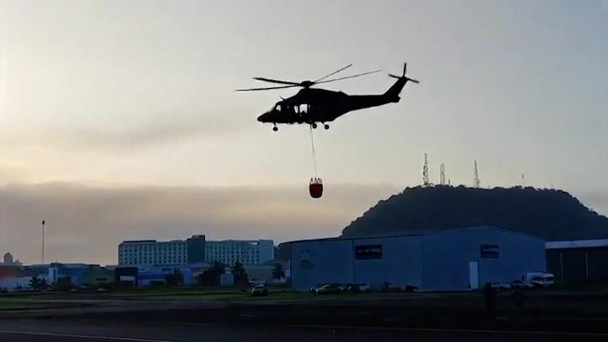 Nube de humo tóxico cubre la Ciudad de Panamá por el incendio de un vertedero