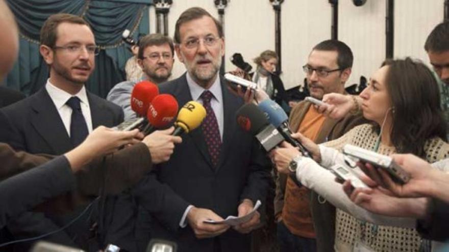 Rajoy critica los 'desplantes' al candidato 'popular' en Elorrio