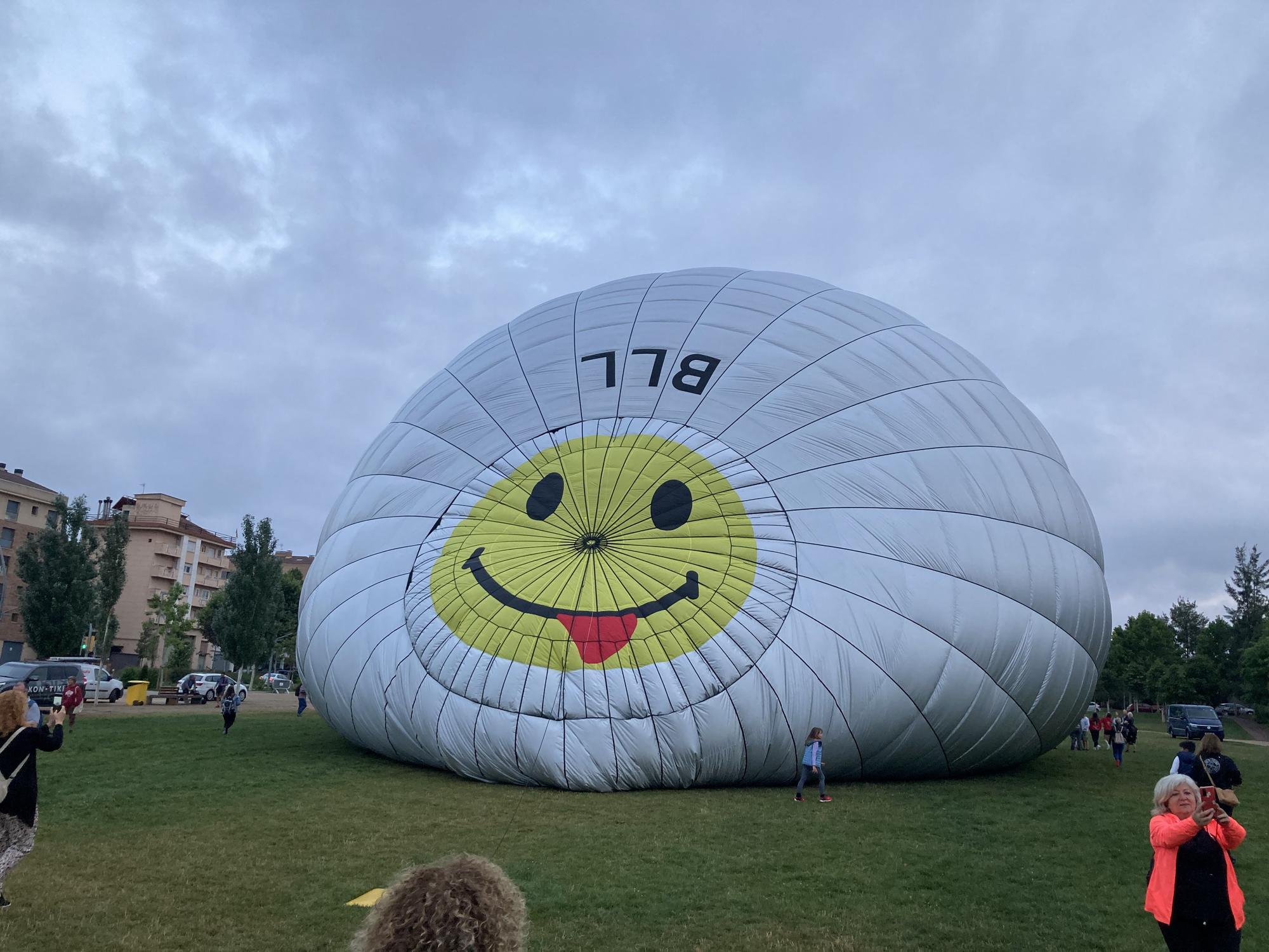 Vol inaugural de l'European Balloon Festival