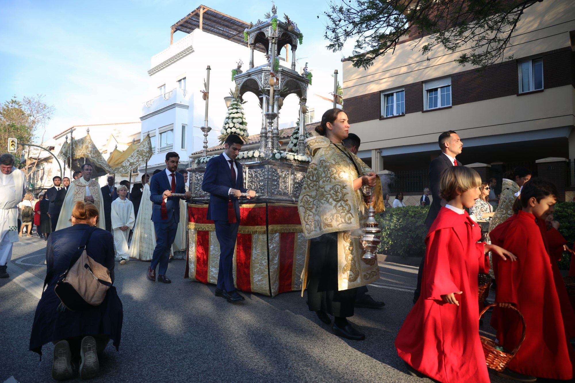 La procesión del Corpus de Pedregalejo de 2023, en imágenes