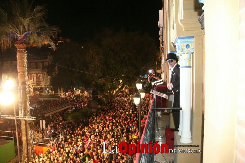 Carnaval de Águilas 2019: Batalla entre Don Carnal y Doña Cuaresma y Pregón