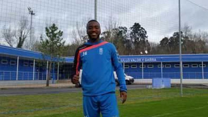 Shaq Moore, ayer, en las instalaciones de El Requexón.