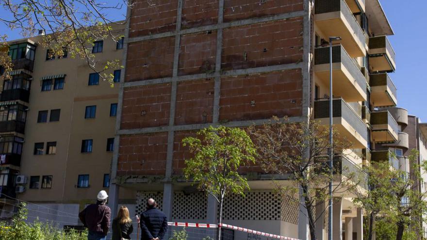 Los técnicos desvelan que el bloque  de Nuevo Cáceres estaba mal construido