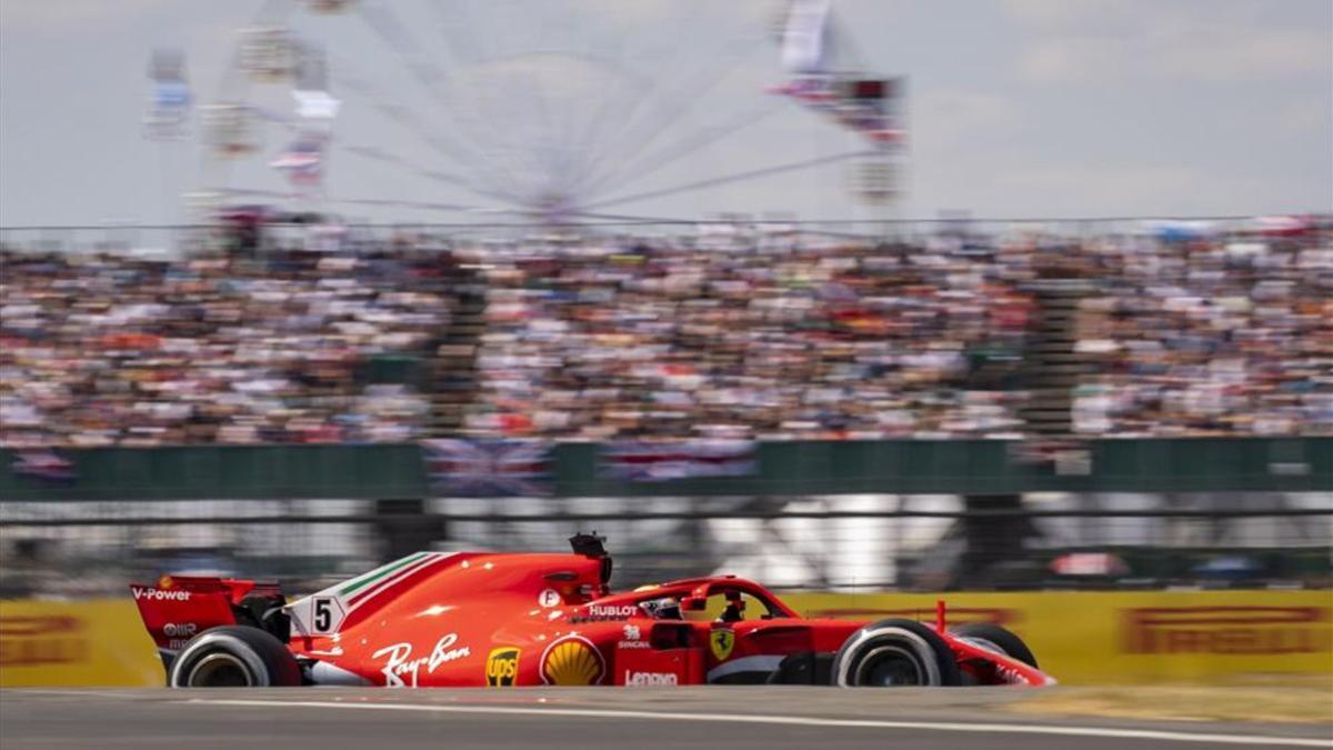 Vettel , favorito en casa