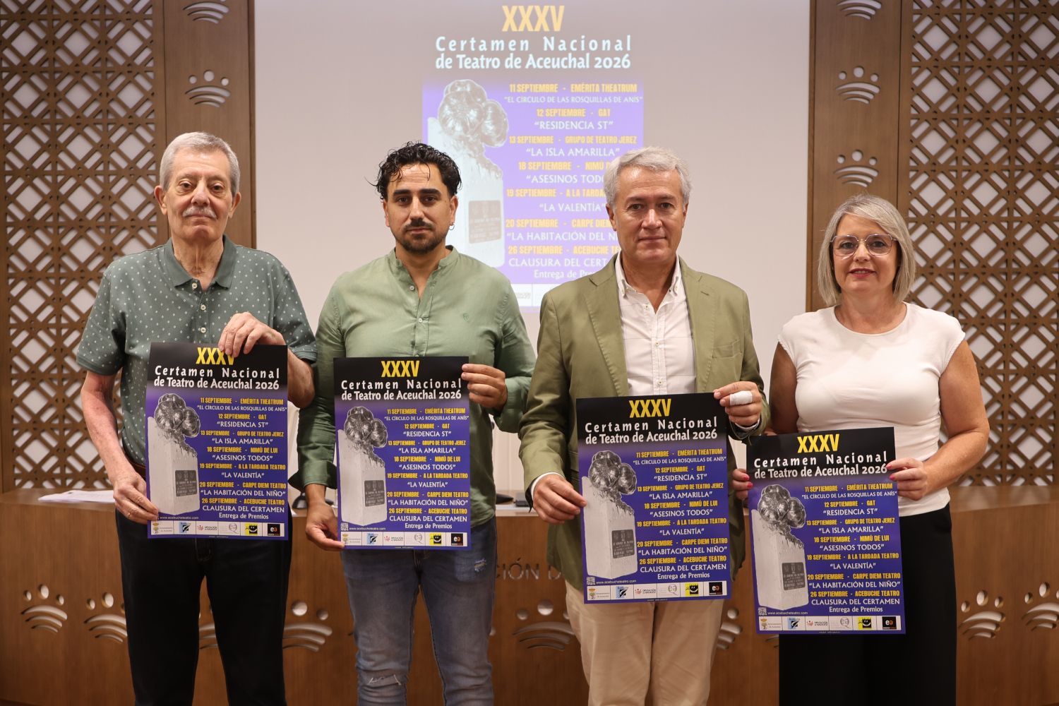 Presentación oficial de la XXXV edición del Certamen Nacional de Teatro Amateur.