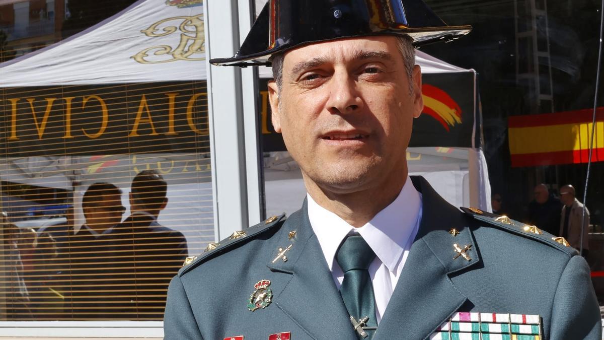 Francisco Pulido Catalán, nuevo coronel de la Guardia Civil en la Región