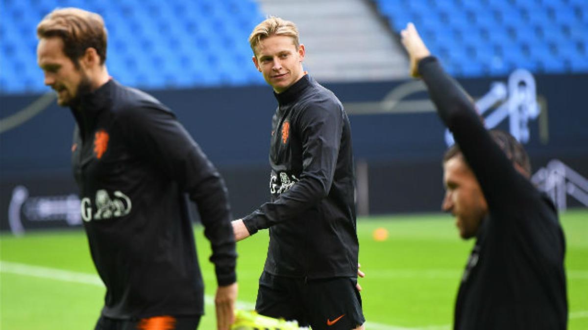 De Ligt y De Jong se relajan con su selección