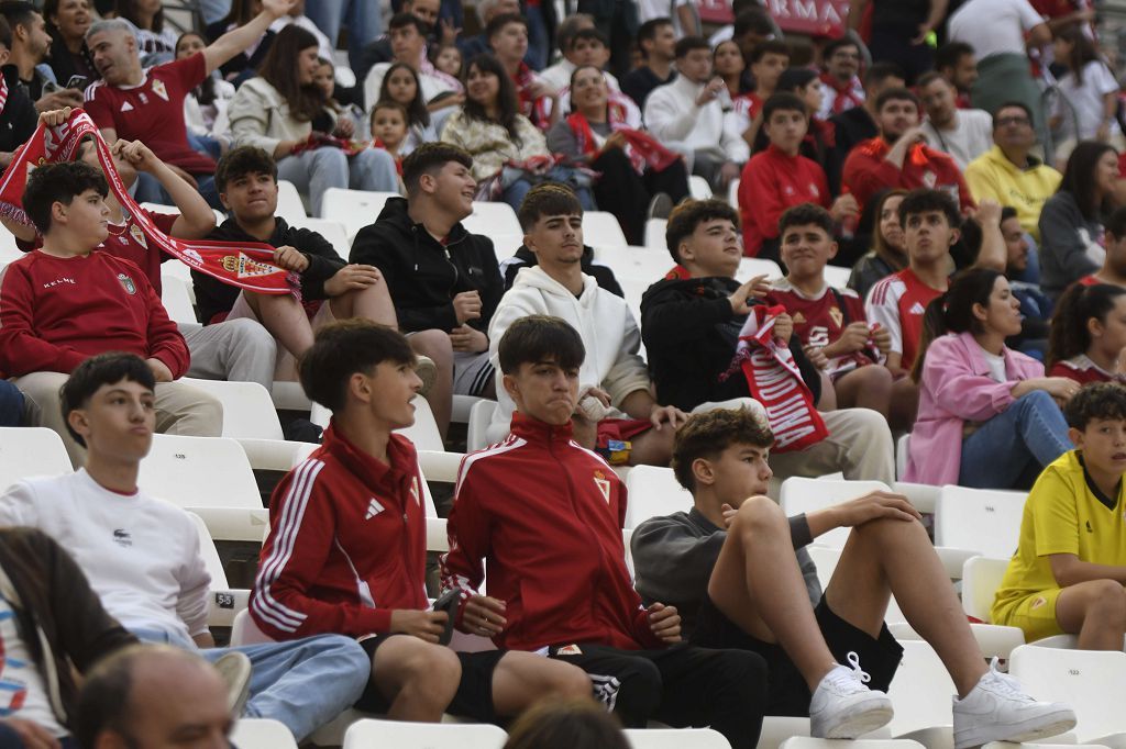 Las mejores imágenes del partido entre el Real Murcia y el Antequera