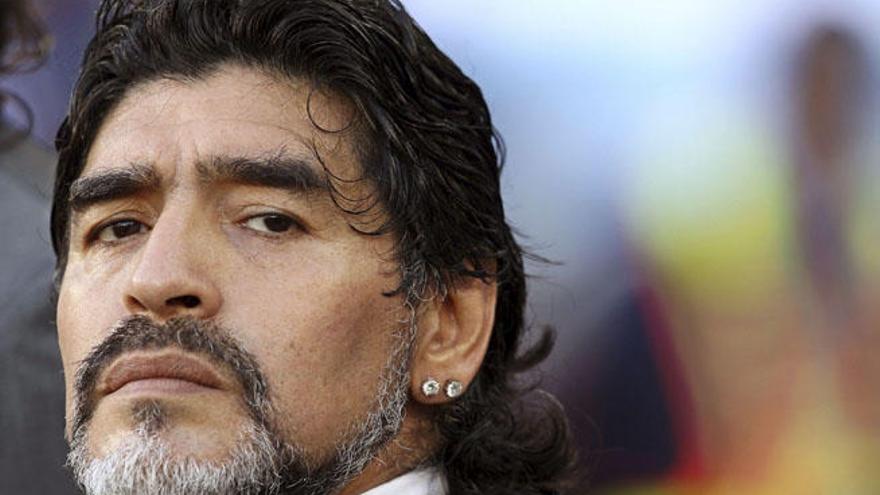 El argentino Diego Armando Maradona.