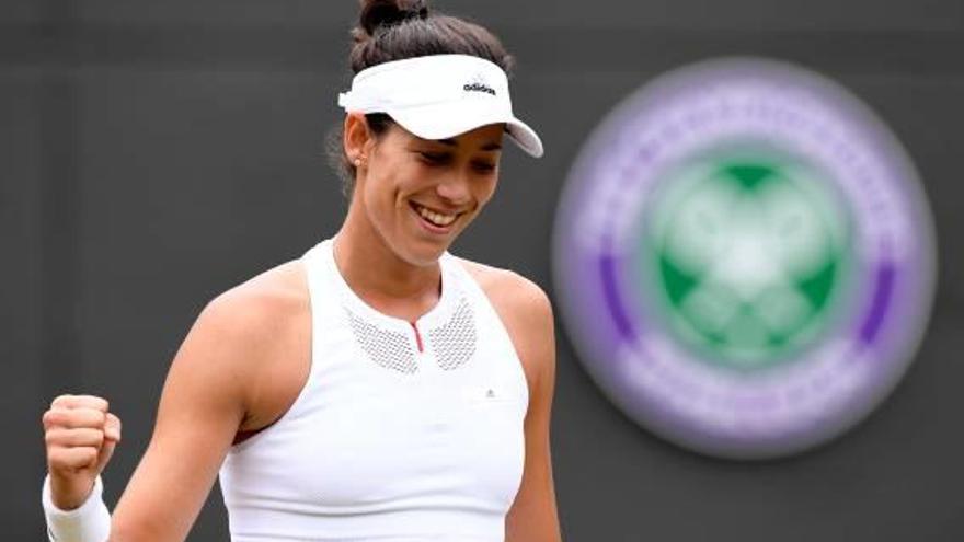 Muguruza es planta de nou a la semifinal de Wimbledon