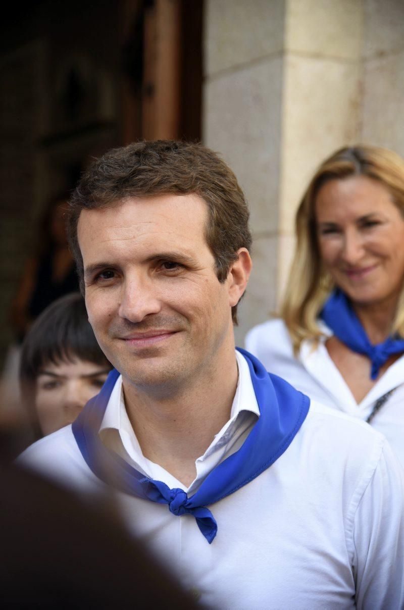 Visita de Pablo Casado a Tarazona