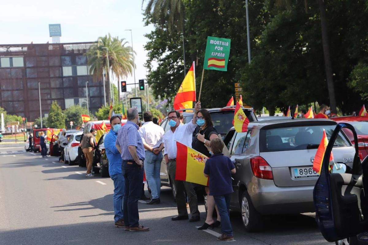 Manifestación de Vox en Córdoba contra la gestión del Gobierno