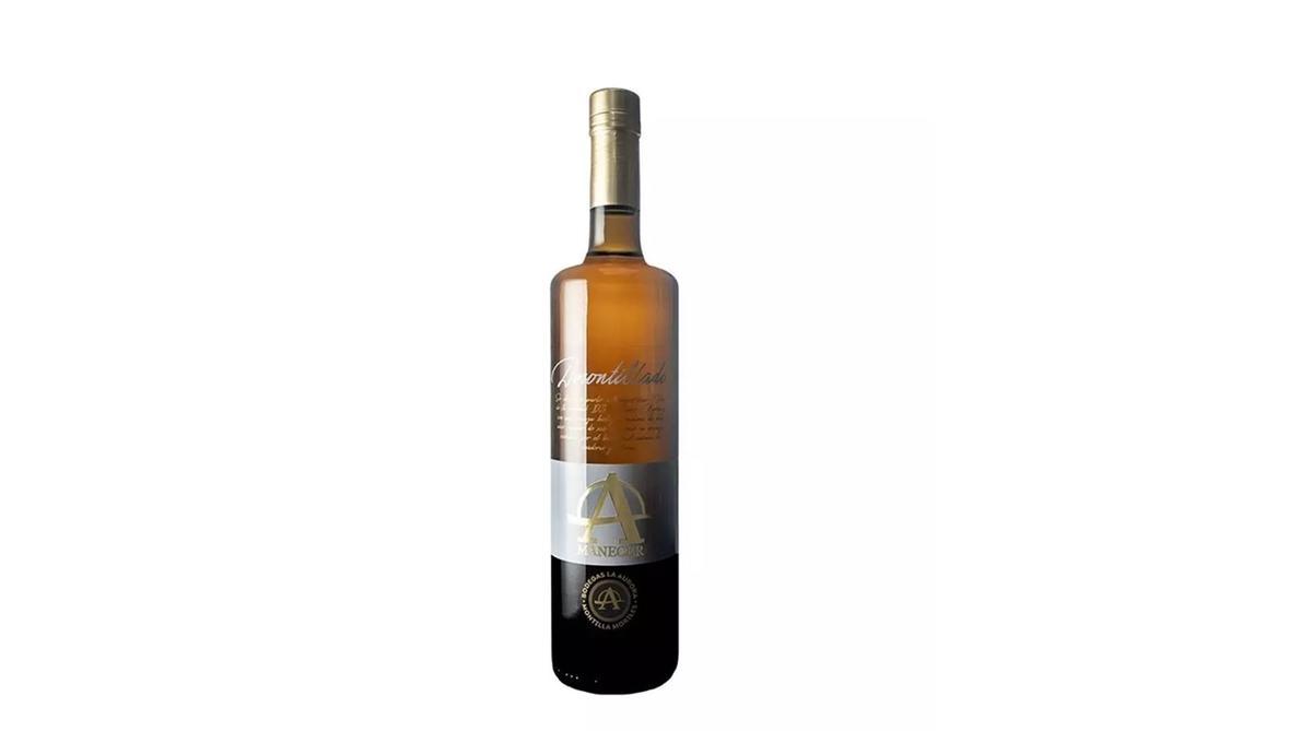'Amanecer', amontillado seco de la cooperativa La Aurora.