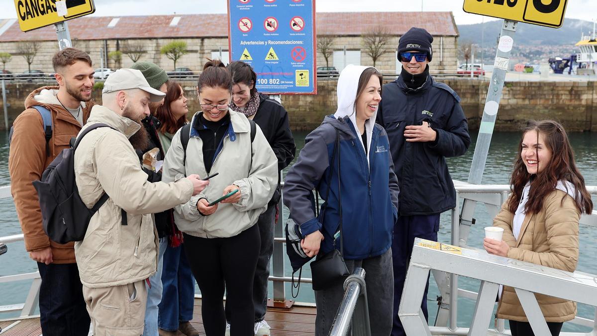 La lluvia no agua la Semana Santa en Cíes