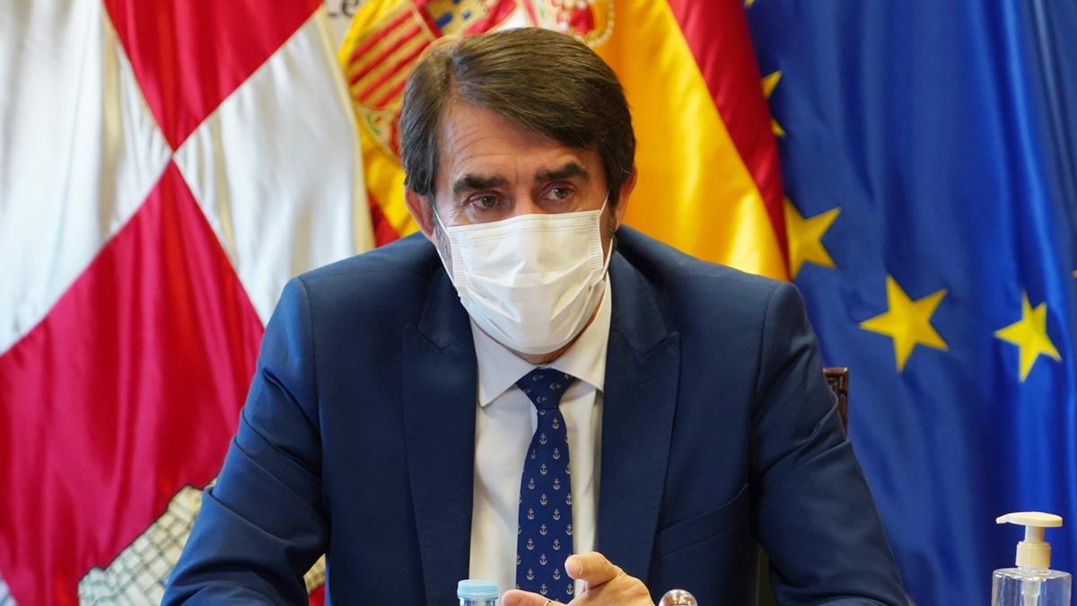 El consejero de Fomento y Medio Ambiente, Juan Carlos Suárez-Quiñones.