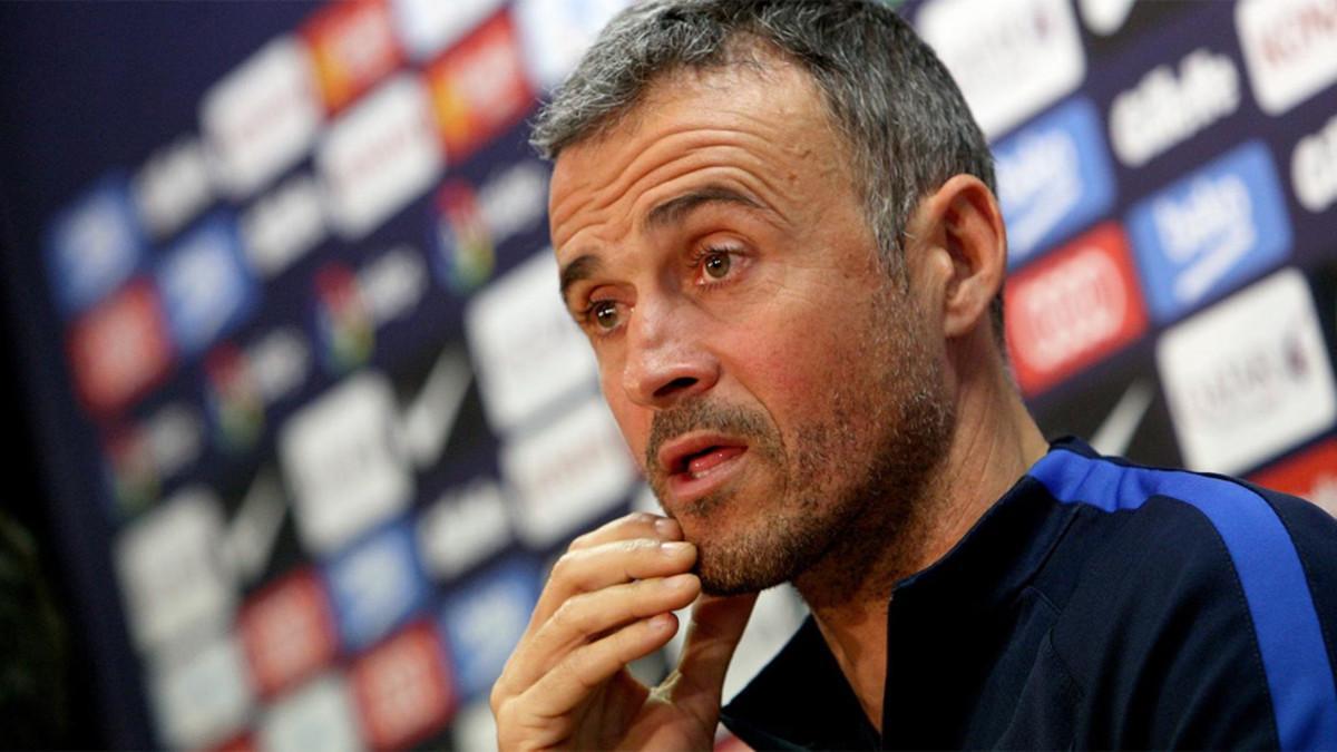 Luis Enrique, en una foto de archivo