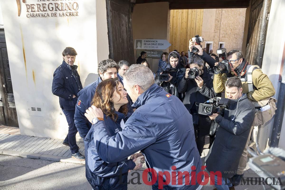 Así ha sido la visita de Isabel Díaz Ayuso a Caravaca de la Cruz