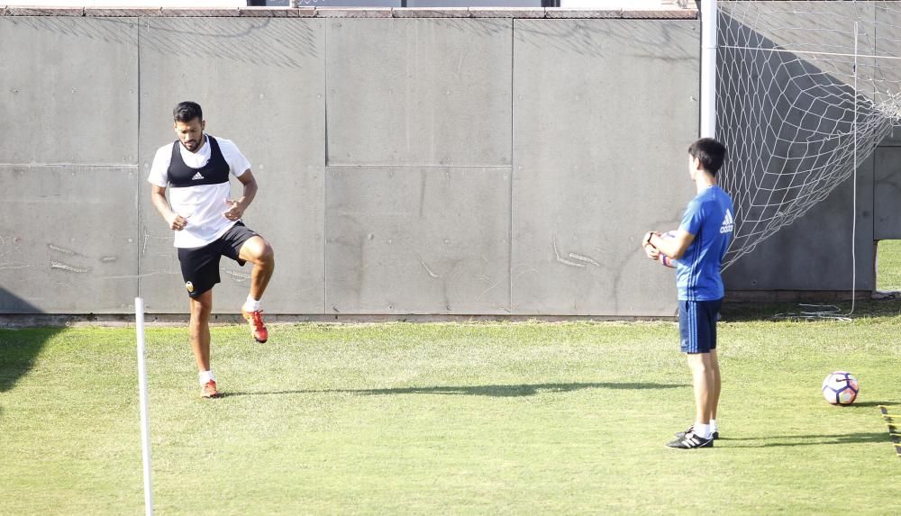 Las mejores imágenes del entrenamiento del Valencia CF