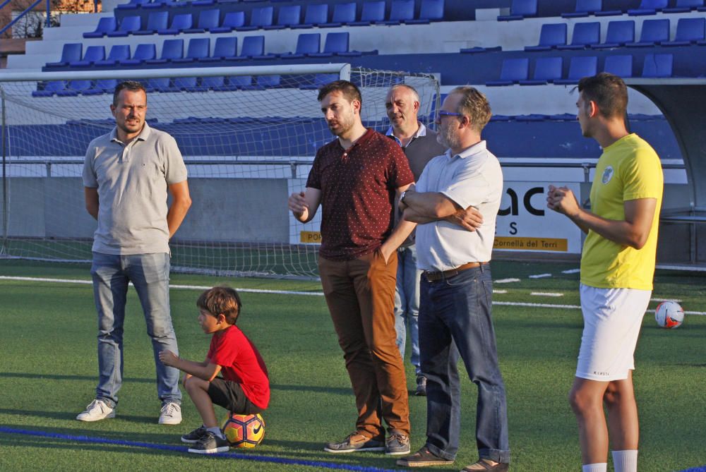 Primer entrenament del Banyoles de la pretemporada