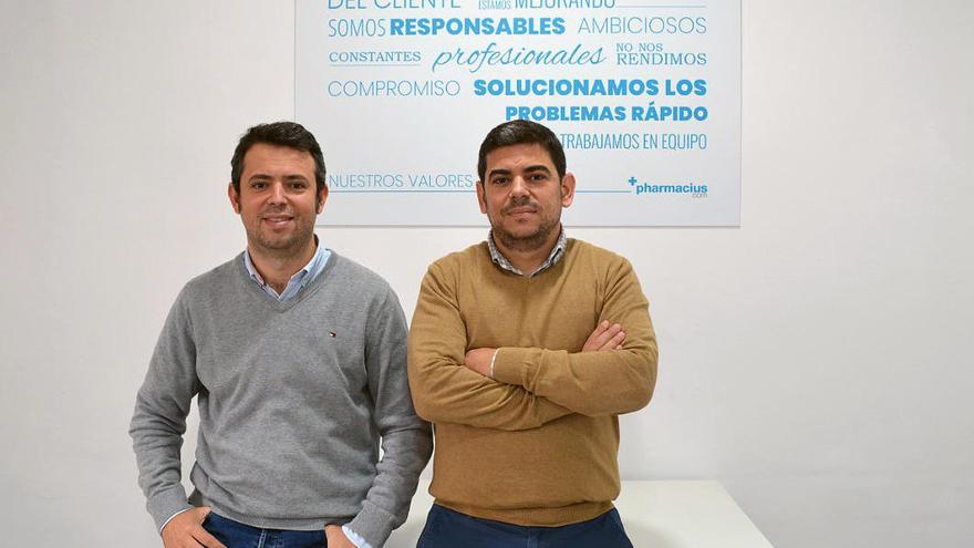 Álvaro e Ignacio de la Maza, socios de la firma.