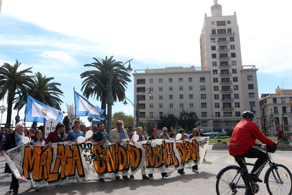 Manifestación por una sanidad "pública, digna y de calidad"