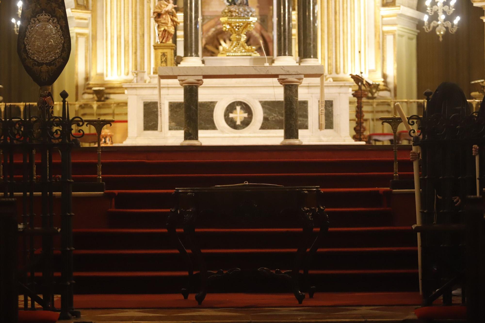 Acto de liberación de tres presos por El Rico en la Catedral