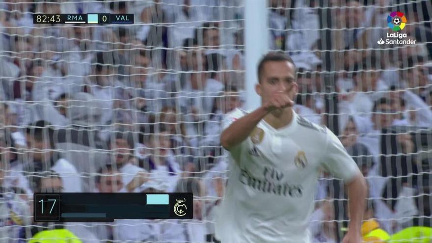 Real Madrid - Valencia CF: Así fue el gol de Lucas Vázquez