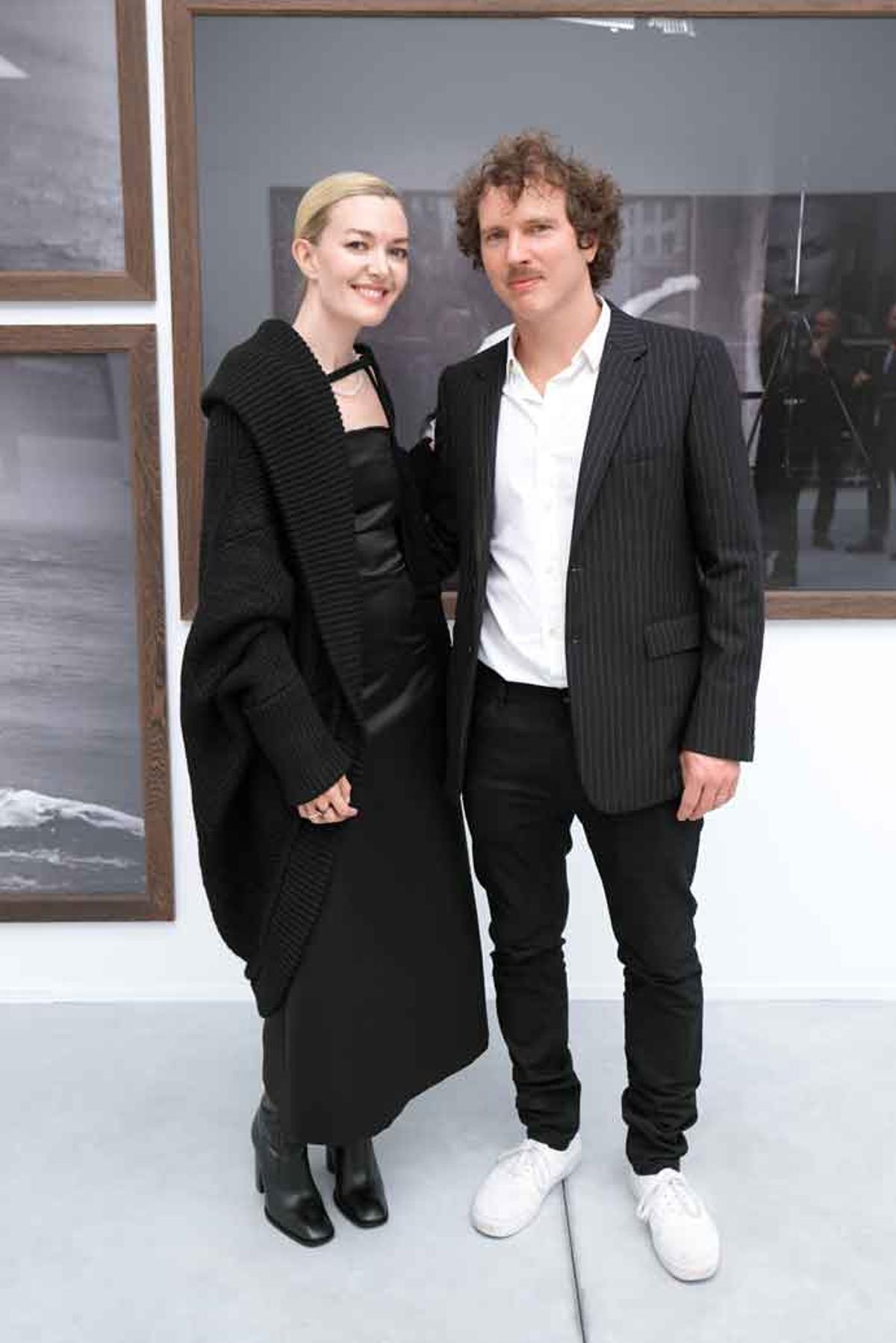 Marta Ortega y Benjamin Lindbergh.
