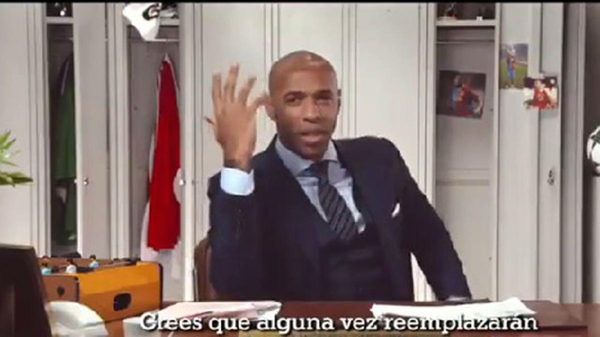 Henry elogió a Leo Messi