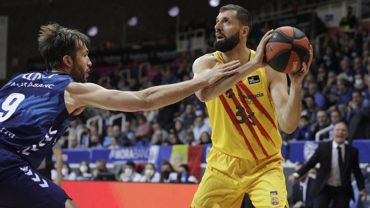 El Barça se impone al MoraBanc por 74-86.