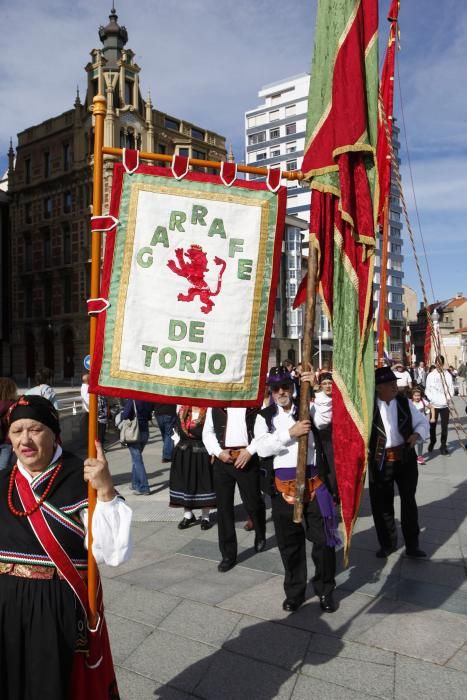 Celebración del Día de León en Gijón